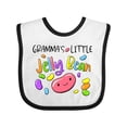 thumbnail image 1 of Inktastic Gramma's Little Jellybean Cute Easter Candy Boys or Girls Baby Bib, 1 of 4