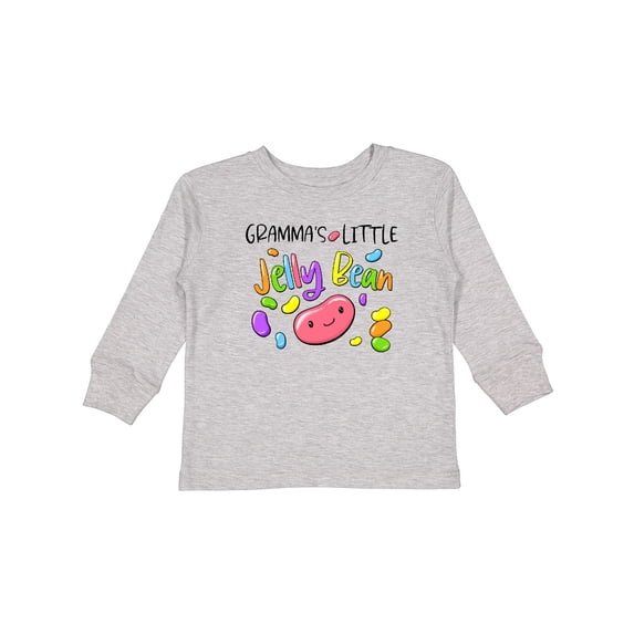 Inktastic Gramma's Little Jellybean Cute Easter Candy Boys or Girls Long Sleeve Toddler T-Shirt