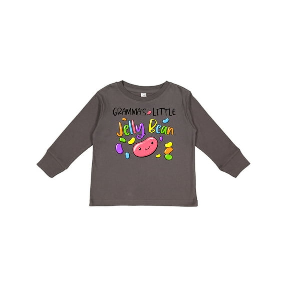 Inktastic Gramma's Little Jellybean Cute Easter Candy Boys or Girls Long Sleeve Toddler T-Shirt