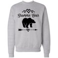 thumbnail image 1 of Inktastic Grammie Bear Grandma Adult Sweatshirt, 1 of 4