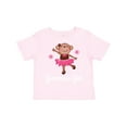 thumbnail image 1 of Inktastic Grammie Girl Ballerina Monkey Girls Toddler T-Shirt, 1 of 5