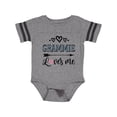 thumbnail image 1 of Inktastic Grammie Loves Me Arrow Childs Boys or Girls Baby Bodysuit, 1 of 4