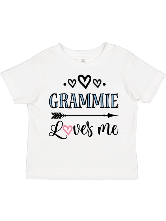 Grammie Loves Me Arrow Childs Boys or Girls Toddler T-Shirt