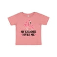 thumbnail image 1 of Inktastic Grammie Loves Me Girl Flamingo Girls Baby T-Shirt, 1 of 5