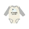 thumbnail image 1 of Inktastic Grammie Loves Me Grandson Boy Lamb Boys or Girls Long Sleeve Baby Bodysuit, 1 of 5