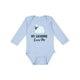 thumbnail image 1 of Inktastic Grammie Loves Me Grandson Boy Lamb Boys or Girls Long Sleeve Baby Bodysuit, 1 of 5