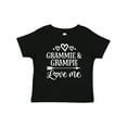thumbnail image 1 of Inktastic Grammie and Grampie Love Me Boys or Girls Baby T-Shirt, 1 of 5