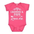 thumbnail image 1 of Inktastic Grammie and Papa Love Me Boys or Girls Baby Bodysuit, 1 of 5