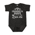 thumbnail image 1 of Inktastic Grammie and Poppy Love Me Boys or Girls Baby Bodysuit, 1 of 5