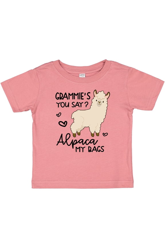 Grammie's You Say Alpaca My Bags Boys or Girls Baby T-Shirt