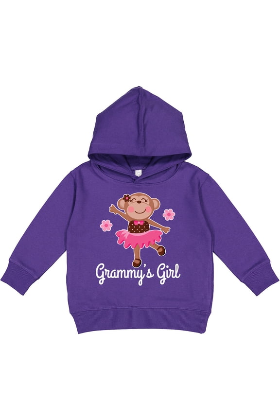 Grammy Girl Ballerina Monkey Toddler Hoodie