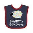 thumbnail image 1 of Inktastic Grammy Grandchild Lamb Boys or Girls Baby Bib, 1 of 4