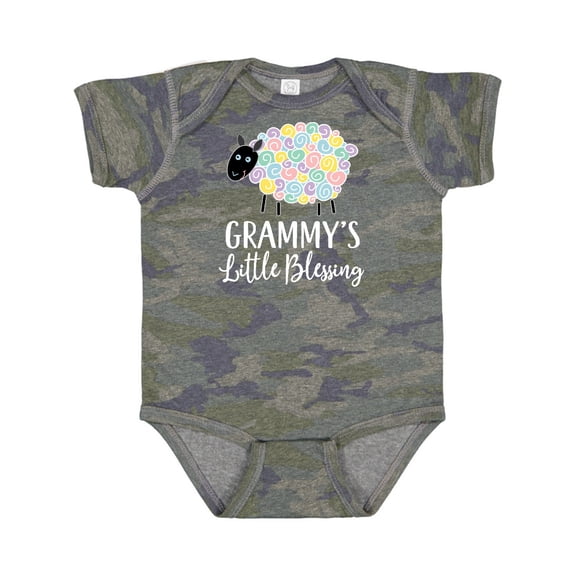 Inktastic Grammy Grandchild Lamb Boys or Girls Baby Bodysuit