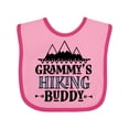thumbnail image 1 of Inktastic Grammy Hiking Buddy Hiker Boys Baby Bib, 1 of 4