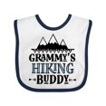 thumbnail image 1 of Inktastic Grammy Hiking Buddy Hiker Boys Baby Bib, 1 of 4