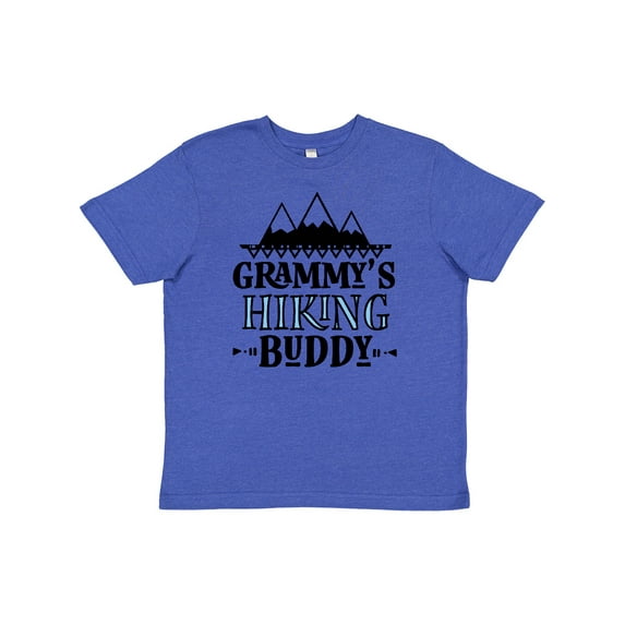 Inktastic Grammy Hiking Buddy Hiker Youth T-Shirt