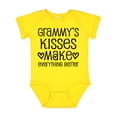 thumbnail image 1 of Inktastic Grammy Kisses for Granddaughter Girls Baby Bodysuit, 1 of 5