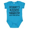 thumbnail image 1 of Inktastic Grammy Kisses for Granddaughter Girls Baby Bodysuit, 1 of 5