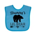 thumbnail image 1 of Inktastic Grammy Lil Bear Grandson Boys Baby Bib, 1 of 4