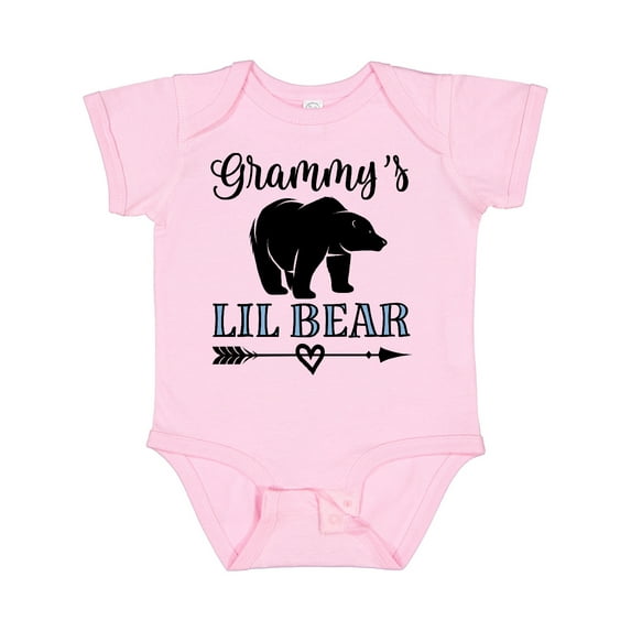 Inktastic Grammy Lil Bear Grandson Boys Baby Bodysuit