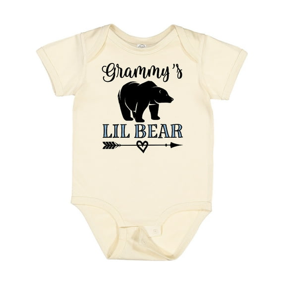 Inktastic Grammy Lil Bear Grandson Boys Baby Bodysuit