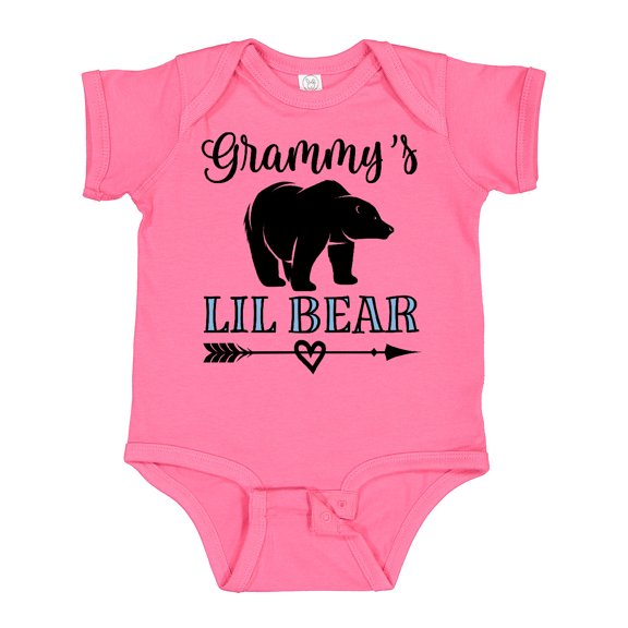 Inktastic Grammy Lil Bear Grandson Boys Baby Bodysuit
