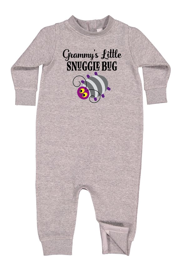 Grammy Little Snuggle Bug Baby Fleece Romper