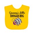 thumbnail image 1 of Inktastic Grammy Little Snuggle Bug Boys or Girls Baby Bib, 1 of 4