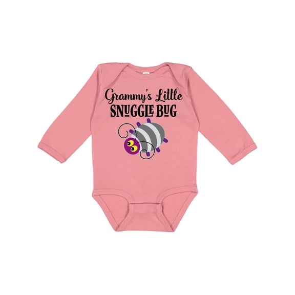 Inktastic Grammy Little Snuggle Bug Boys or Girls Long Sleeve Baby Bodysuit