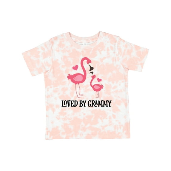 Inktastic Grammy Loves Me Flamingo Grandchild Girls Toddler T-Shirt