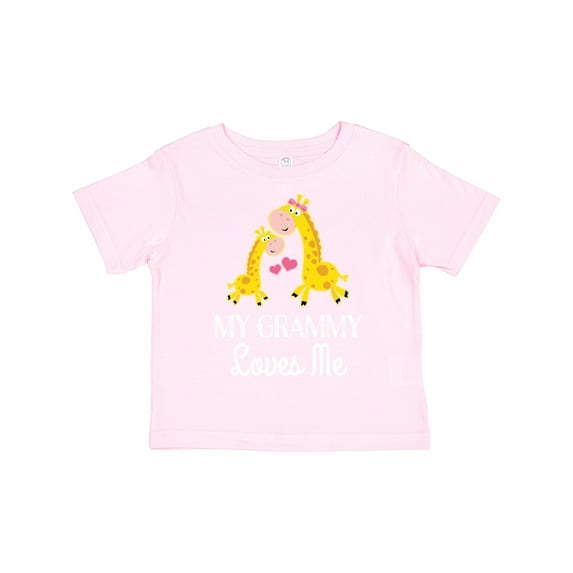 Inktastic Grammy Loves Me Giraffe Boys or Girls Toddler T-Shirt