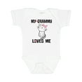 thumbnail image 1 of Inktastic Grammy Loves Me Girls Kitty Girls Baby Bodysuit, 1 of 5
