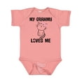 thumbnail image 1 of Inktastic Grammy Loves Me Girls Kitty Girls Baby Bodysuit, 1 of 5