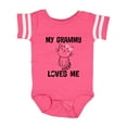 thumbnail image 1 of Inktastic Grammy Loves Me Girls Kitty Girls Baby Bodysuit, 1 of 5