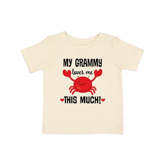 Inktastic Grammy Loves Me Grandchild Boys or Girls Baby T-Shirt