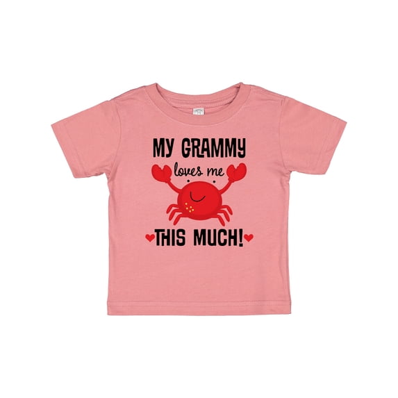 Inktastic Grammy Loves Me Grandchild Boys or Girls Baby T-Shirt