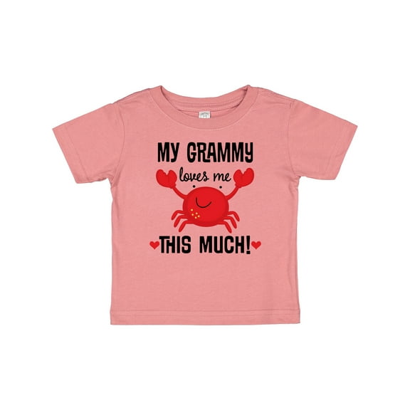 Inktastic Grammy Loves Me Grandchild Boys or Girls Baby T-Shirt