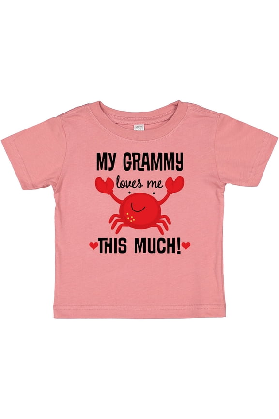 Grammy Loves Me Grandchild Boys or Girls Baby T-Shirt