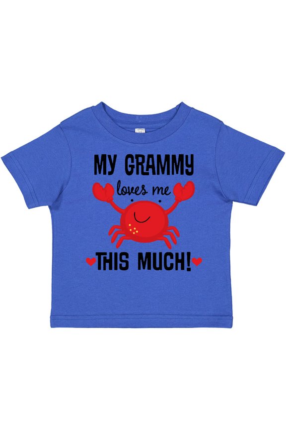 Grammy Loves Me Grandchild Boys or Girls Toddler T-Shirt