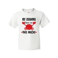 thumbnail image 1 of Inktastic Grammy Loves Me Grandchild Gift Youth T-Shirt, 1 of 5
