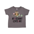 thumbnail image 1 of Inktastic Grammy Loves Me Grandchild Owl Girls Toddler T-Shirt, 1 of 5