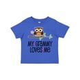 thumbnail image 1 of Inktastic Grammy Loves Me Grandchild Owl Girls Toddler T-Shirt, 1 of 5