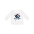 thumbnail image 1 of Inktastic Grammy Loves Me Grandson Bear Boys Long Sleeve Toddler T-Shirt, 1 of 5