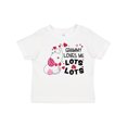 thumbnail image 1 of Inktastic Grammy Loves Me Lots and Lots- cute elephant Boys or Girls Toddler T-Shirt, 1 of 5