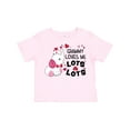 thumbnail image 1 of Inktastic Grammy Loves Me Lots and Lots- cute elephant Boys or Girls Toddler T-Shirt, 1 of 5