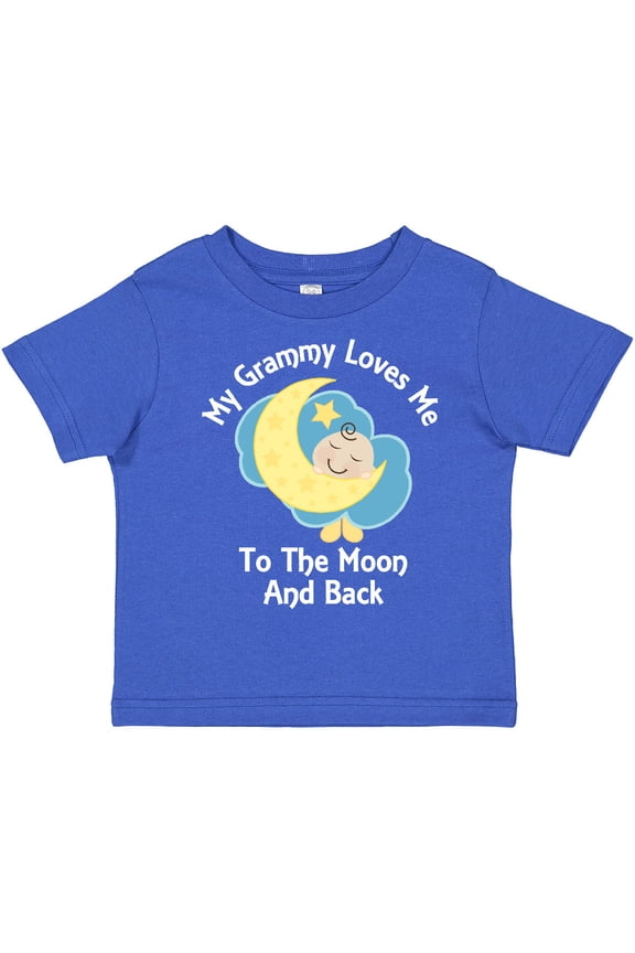 Grammy Loves Me Moon and Back Boys or Girls Toddler T-Shirt