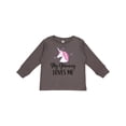 thumbnail image 1 of Inktastic Grammy Loves Me Unicorn Girls Girls Long Sleeve Toddler T-Shirt, 1 of 5