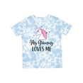 thumbnail image 1 of Inktastic Grammy Loves Me Unicorn Girls Girls Toddler T-Shirt, 1 of 5