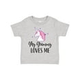 thumbnail image 1 of Inktastic Grammy Loves Me Unicorn Girls Girls Toddler T-Shirt, 1 of 5