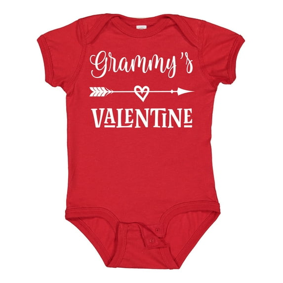 Inktastic Grammy Valentine Grandchild Boys or Girls Baby Bodysuit